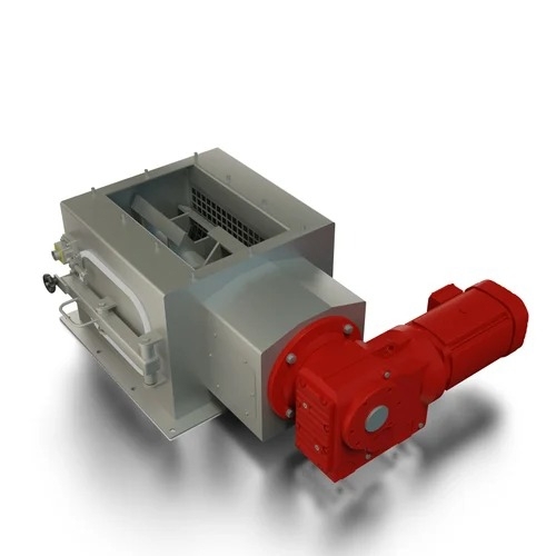 Lump Breaker - Mild Steel 25 mm Output Red and Silver 300 RPM 30 kW Motor | High Efficiency High Performance