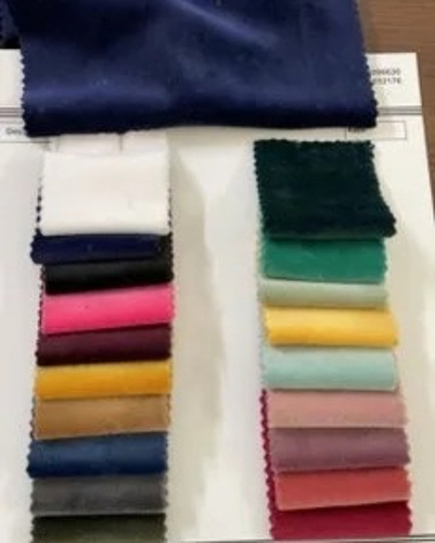 Plain Crepe Spandex Fabric