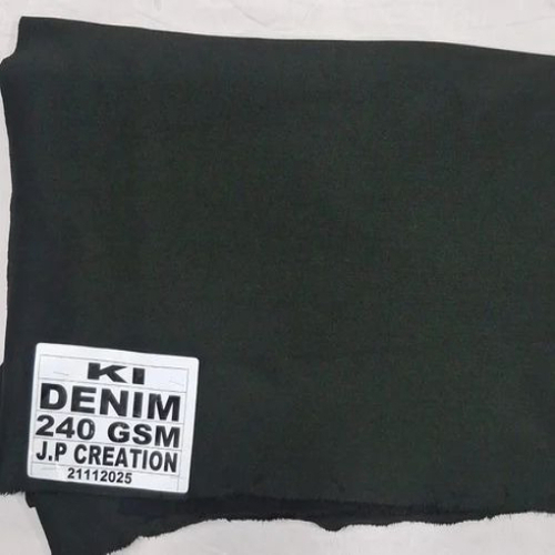 Plain Polyester Fabric - 100% Polyester, 60 Inch, Black | Anti-Wrinkle, Quick Dry, Shrink-Resistant, Tear-Resistant, Washable, Soft Smooth Texture