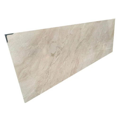 Polished Light Brown Marble Slab