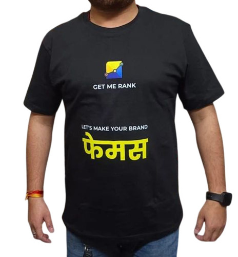 Promotional Round Neck Cotton T Shirt