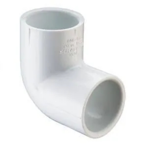 White Upvc Elbow - Durable White Upvc, Rust Proof | Industrial Fitting
