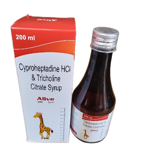 Cyproheptadine Hcl Tricholine Citrate Syrup