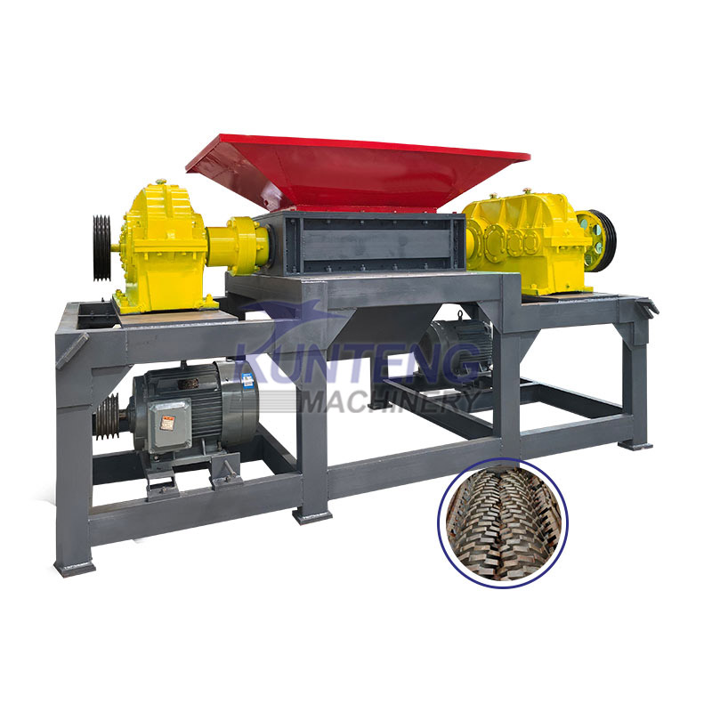 Double Shaft Industrial Shredder Machine - Capacity: 1000 Kg/Hr