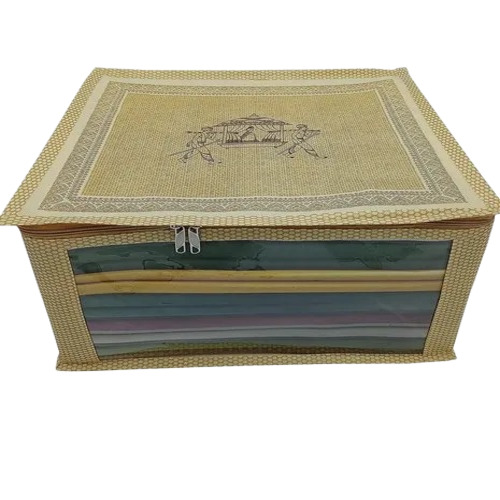 Jute Saree Cover