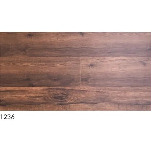 Office Indoor Wooden Flooring - Wood, Custom Size, Brown | Durable, Rust Proof, Wear-Resistant, Rectangular Shape
