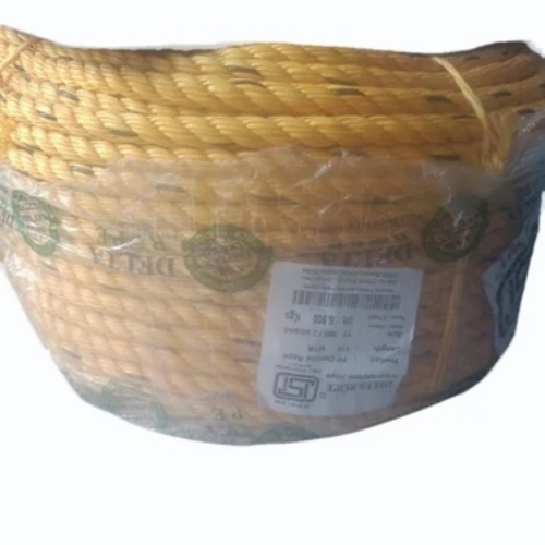 Plastic Rope - Plastic, Yellow | Durable Industrial Use, Very Good Quality