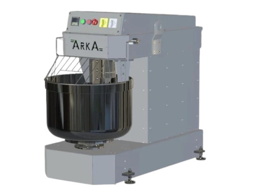 Spiral Dough Mixer - Stainless Steel, 30 Kg Capacity, Silver & Black | Semi Automatic, Electric, 220V