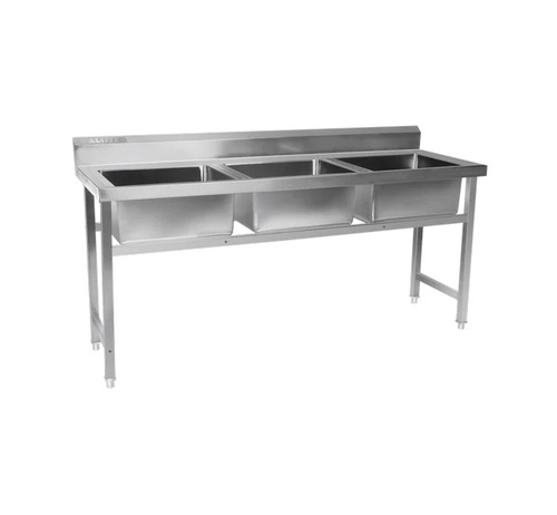 3 Sink Dish Wash Unit