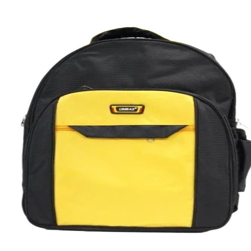 Boys Durable School Bag - Nylon, 20 Ltr, Multicolor, Zipper Top | Moisture Proof Backpack