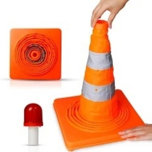 Buy Foldable Road Traffic Parking Safety Cone