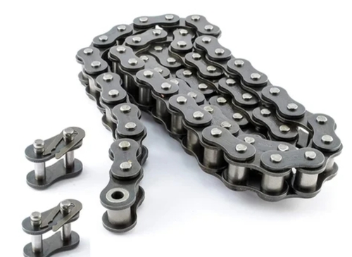 Diamond Industrial Roller Chain - Stainless Steel Black | High Tensile Strength Wear Resistant Corrosion Resistant Durable Smooth Operation Low Maintenance