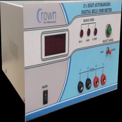 Digital Milli Ohm Meter Cum Comparator
