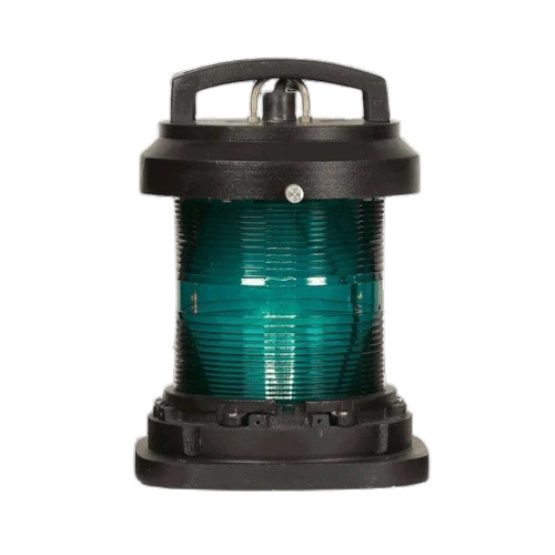 Green Marine Navigational Light - Polycarbonate, 220 Volt, Electric Drive | High Efficiency, Stable Performance, Low Energy Consumption