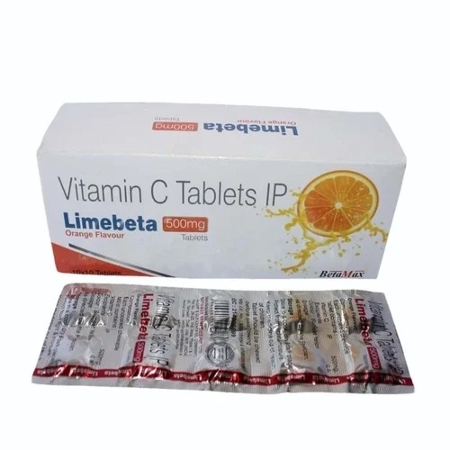 Limebeta Vitamin C 500mg Tablets 10 Tablets