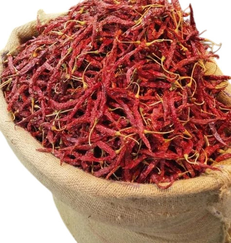 Natural Dried Red Chilli - Grade: A