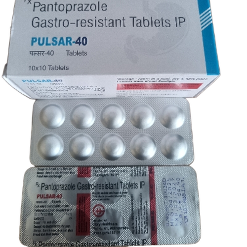 Pantoprazole Gastro-resistant Tablets Ip - 40 Mg, Gastro-resistant Tablet, 100 Tablets | Acid Suppression, Ulcer Prevention, Reflux Control, Delayed Release, Fast Relief