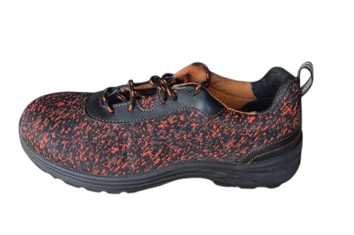 Printed Leather Safety Shoes