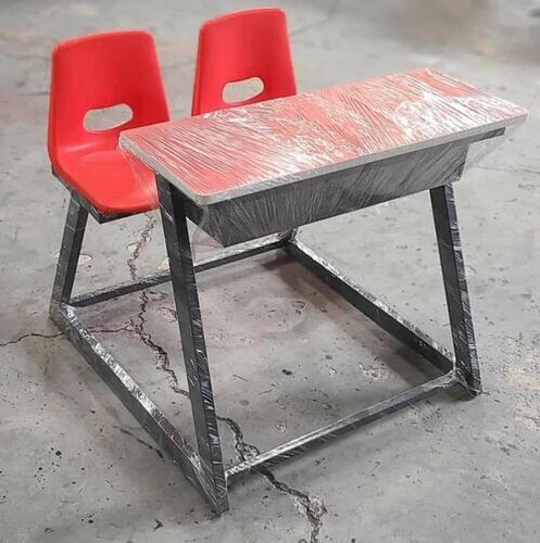 School Dual Desk Bench