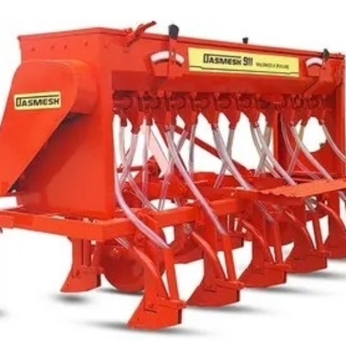 Seed Drill - Durable Rust Proof Red | Industrial Agriculture Use