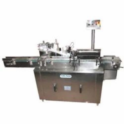 Sticker Labeling Machine Automatic - Stainless Steel, Silver, Electric Drive | Corrosion Resistant, Rust Proof, Low Energy Consumption