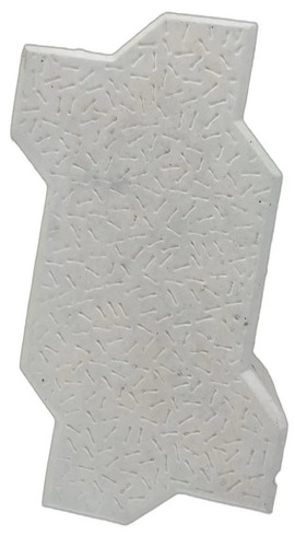 Zigzag Gray Concrete Paver Block