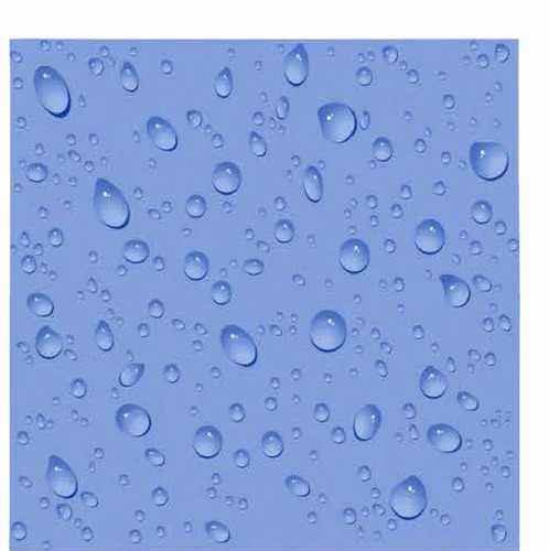 3d Drops Ceramic Acid Proof Floor Tile - Ceramic 125x255 mm Blue, Acid-Resistant Flat Rectangular