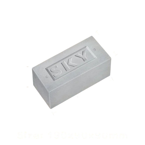 Fly Ash Bricks 190x90x90 mm, Gray, Fire-Retardant, Heat Resistant, Water Resistant