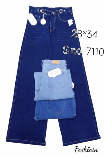 Wide Leg Denim Jeans - Age Group: >16 Years