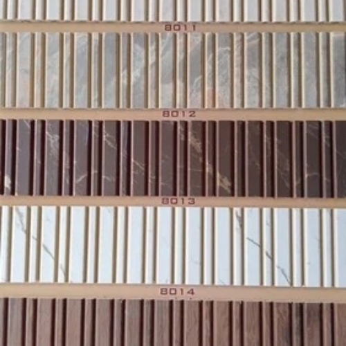 12mm PVC Charcoal Wall Panel - PVC, 12mm, Charcoal | Waterproof, Termite Resistant, Durable, Lightweight, Smooth Surface