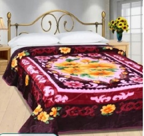 2 Ply Printed Mink Blanket