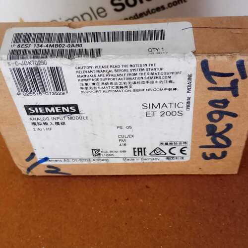 6es7134-4mb02-0ab0 Siemens