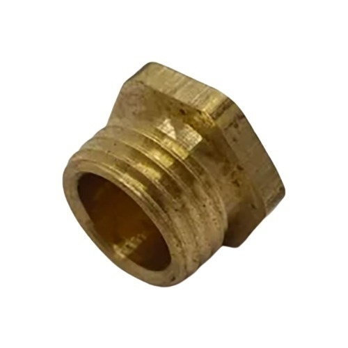 Brass Hex Adapter For Hardware Fittings - Color: Golden