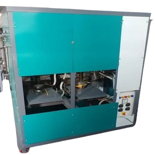 Fully Automatic Paper Plate Making Machine - Mild Steel 5 Inch Silver | Semi-Automatic 220 Volt 60 Hz Double Die