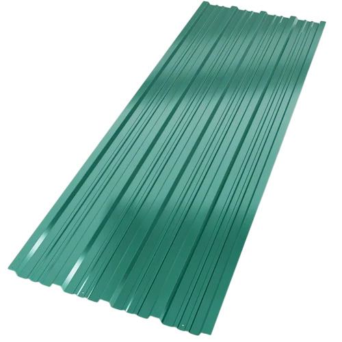 Green Colour Coated Roofing Sheet