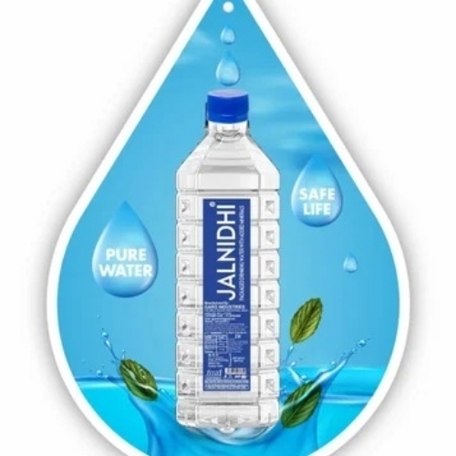 Jalnidhi Mineral Water 500 Ml - Plastic Bottle, 500 Grams | Pure Ground Water, Sealed for Freshness