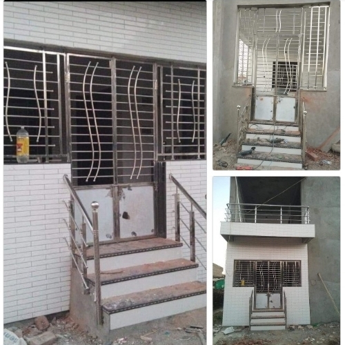 Polished Ss Door Window