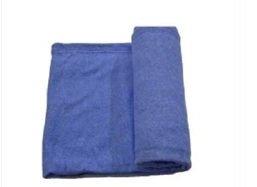 Solid Colored Melange Fleece Blanket
