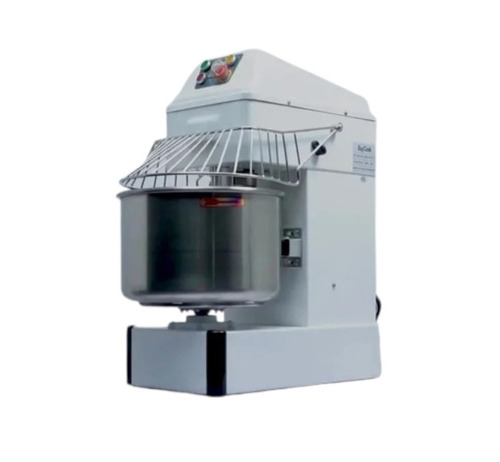 SS Spiral Mixer 50 Liters - Stainless Steel, 50L, Silver, 2 KW, 300-500 RPM, Semi Automatic