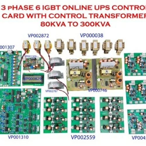 3 Phase 6 IGBT Online UPS Control Card with Control Transformer