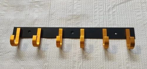 6 Hook Stainless Steel Wall Hanger