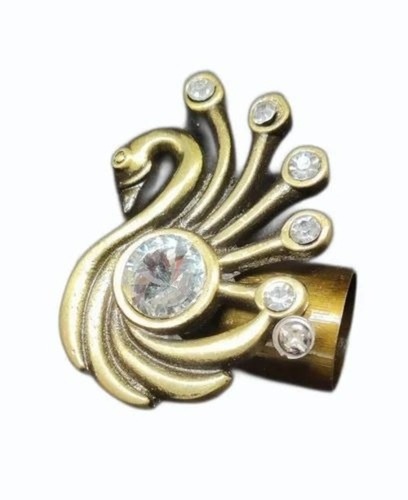 Antique Aluminium Curtain Bracket - Aluminium, Standard, Brown | Fency, Diamond Style, Antic Finish