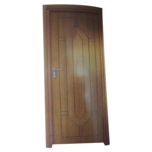 Brown Teak Veneer Laminated Door - 3x7 ft., 30-32 mm, Brown | Mica Laminated, Rectangular, Inward/Outward Open, Interior, Modern Design