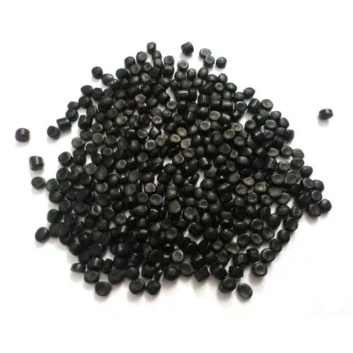 LDPE Masterbatch - LDPE Material, Black Color, Cylindrical Shape | Uniform Dispersion, Enhanced Flexibility & Strength