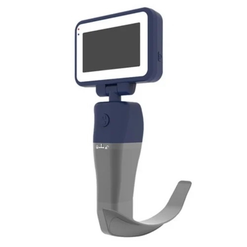 Medical Video Laryngoscope With Camera And Blades - Durable Material, Portable Design | Multiple Blades, Clear Real-time Visualization