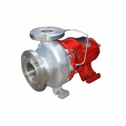 Stainless Steel Centrifugal Pump - Stainless Steel, Red, Electric | Strong Suction, Rust-Proof, Durable Fluid Transfer