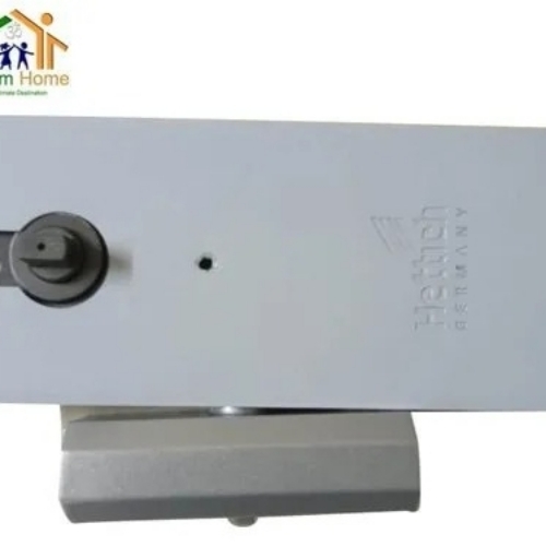 Hettich Floor Spring - Stainless Steel, White Grey, EN4 Rated Adjustable Speed Hydraulic Mechanism