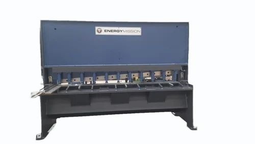 Nc Shearing Machine - M.S, 3000mm Shearing Length, Blue | Semi-Automatic NC Control, 3mm Thickness