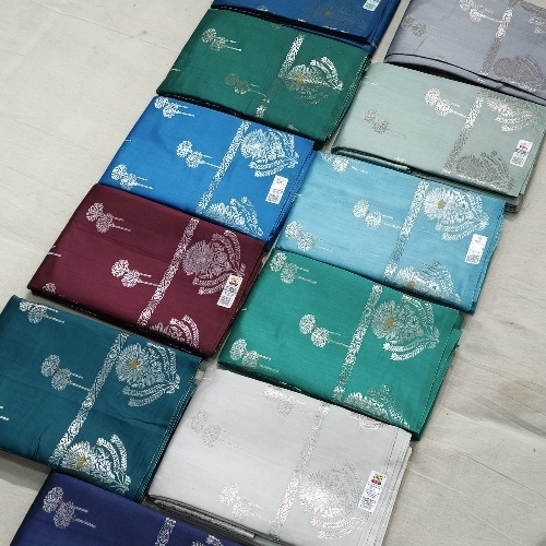 Pure Paper Silk Meenakari Sarees