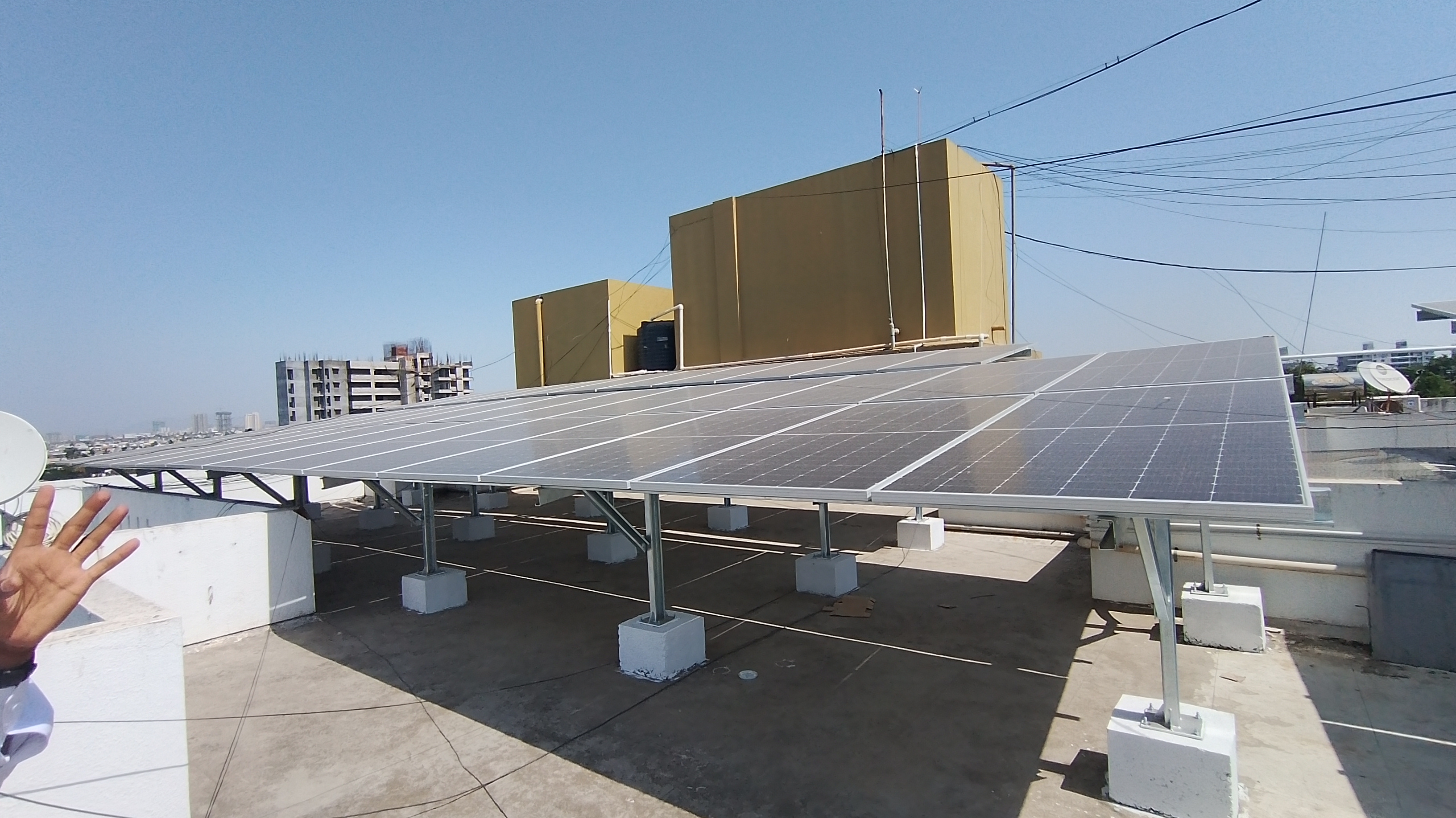 Roof Top Solar Module Mounting Structures